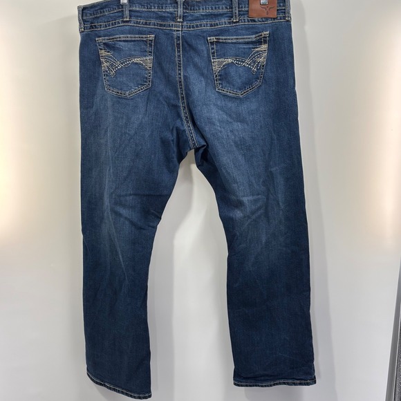 Wrangler 20X Men Jeans 44x34 Blue Denim Vintage Western Cowboy Boot Cut Style 42 - Picture 5 of 7